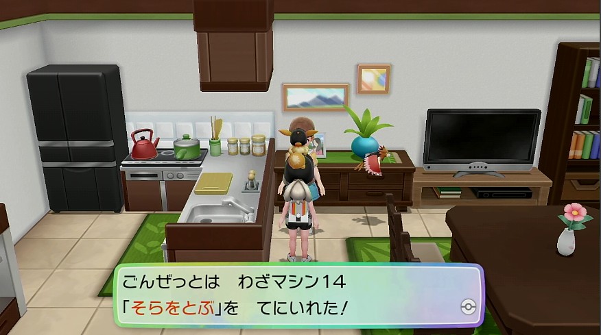 わざマシン14そらをとぶ